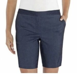 Nwt Mario Serrani Italy Bermuda Shorts Blue 14